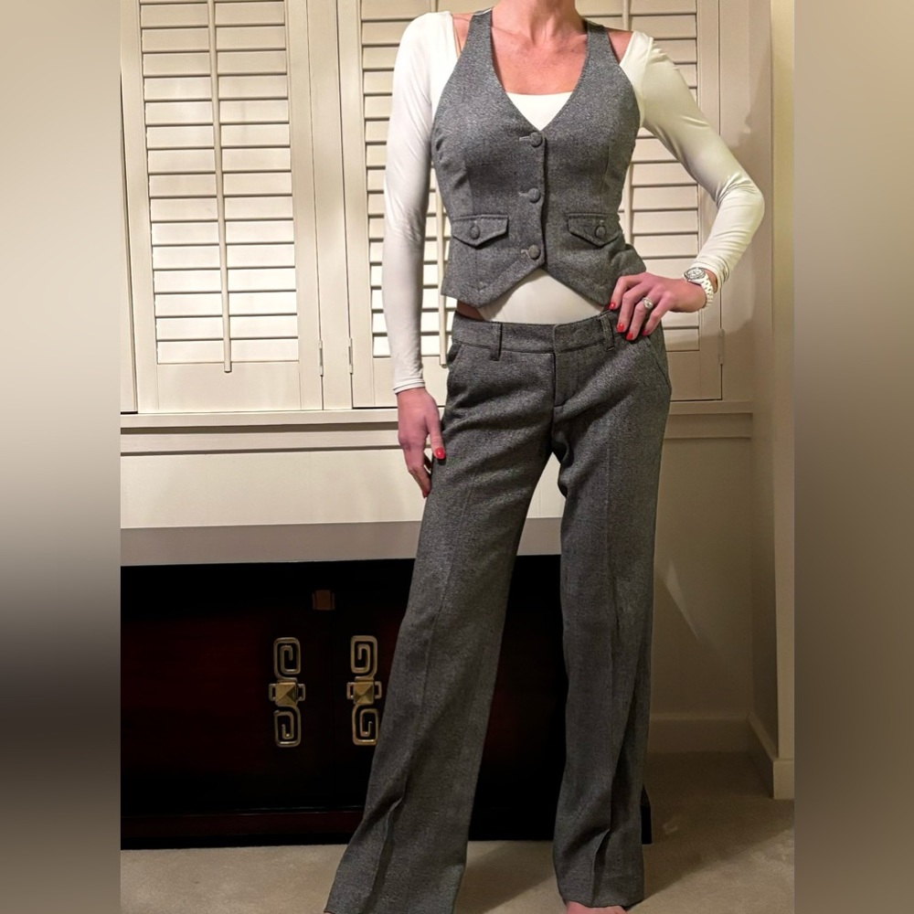 Guess vintage vest and pantsuit